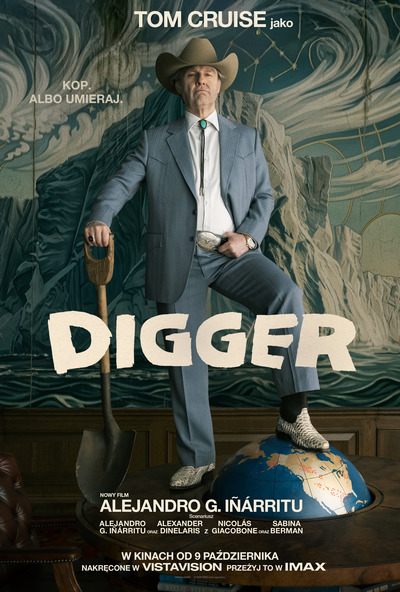 Plakat wydarzenia:  DIGGER  napisy 